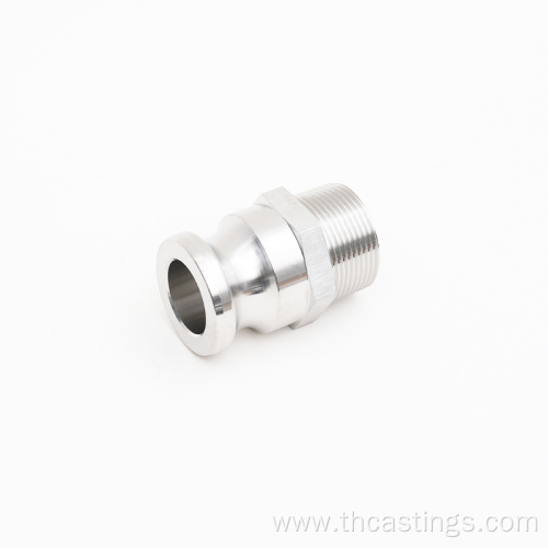High-Quality Turning Parts aluminum Water Pipe thread Parts